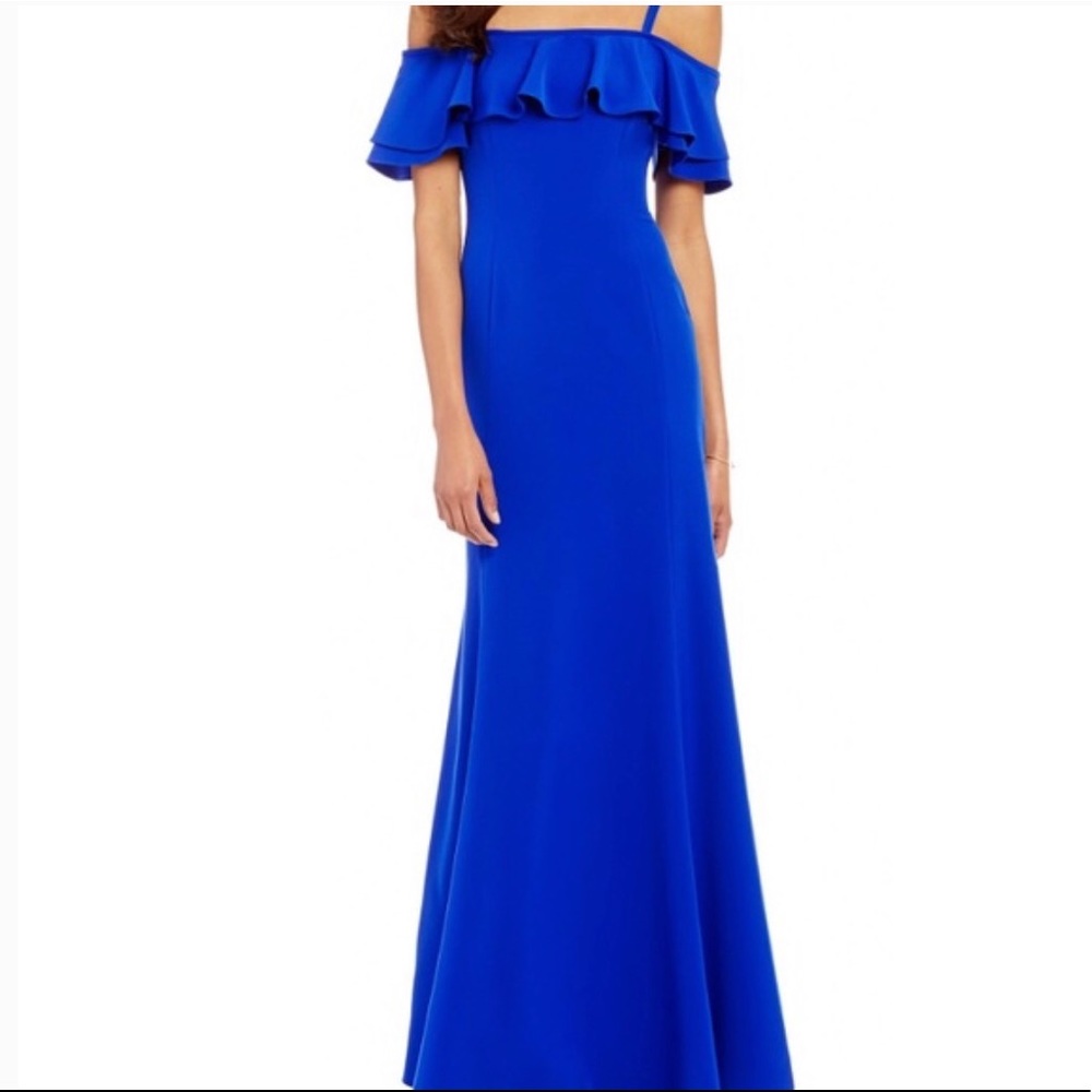 Blue formal dress